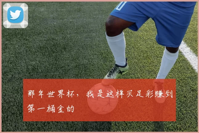 那年世界杯，我是这样买足彩赚到第一桶金的