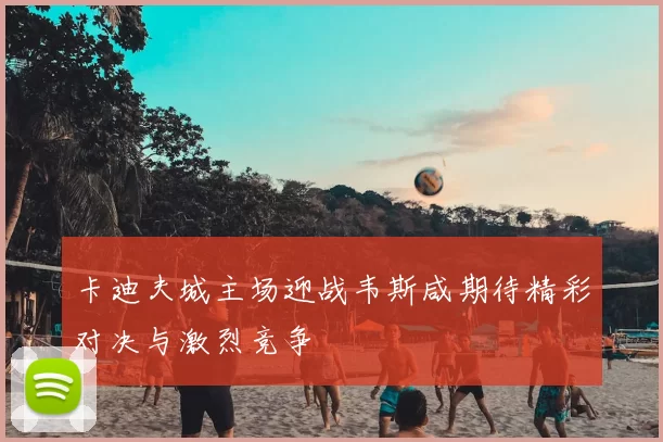 卡迪夫城主场迎战韦斯咸期待精彩对决与激烈竞争